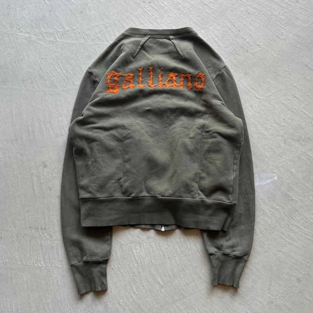 ジャケット・アウター john galliano khaki zip pochette jacket
