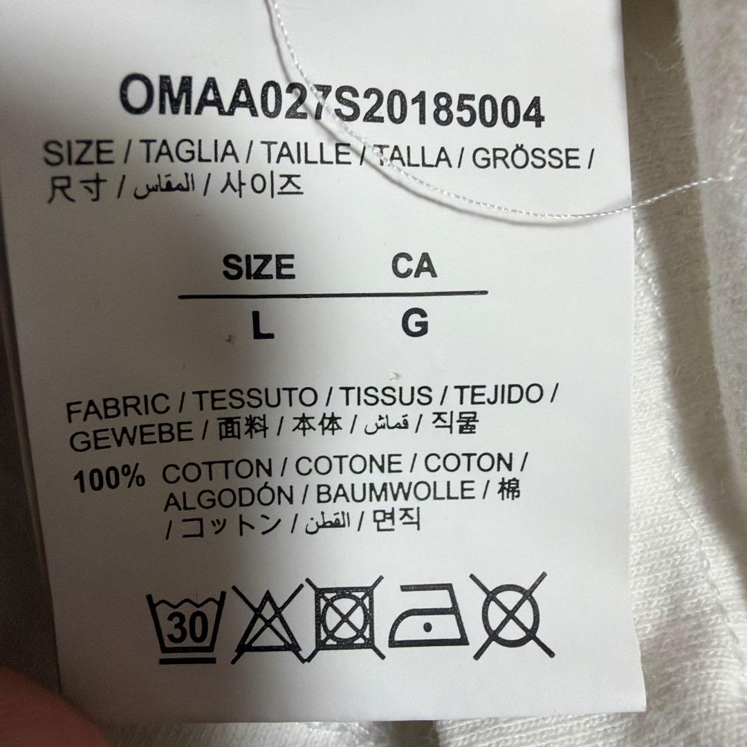 OFF-WHITE Tシャツ　L