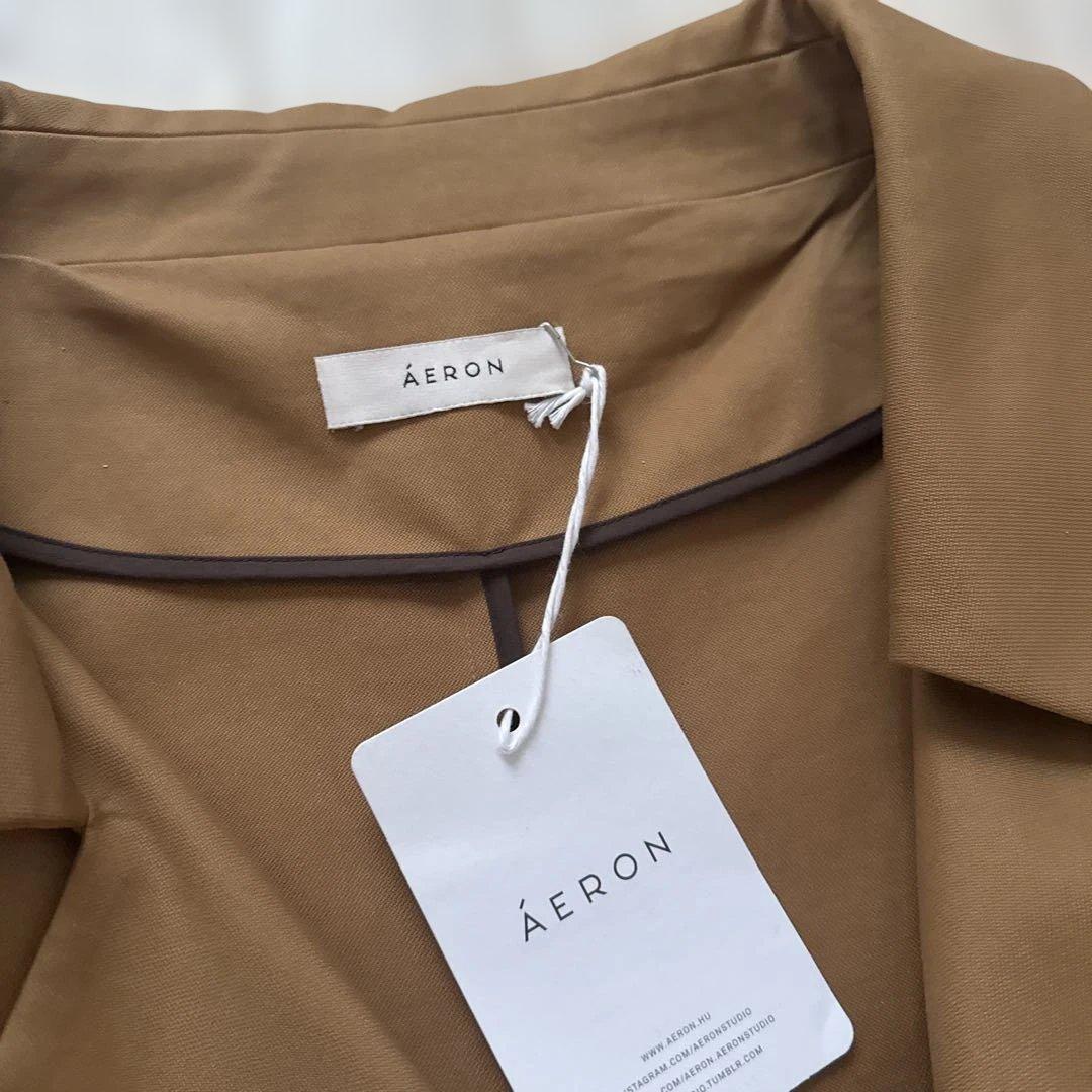 新品　アーロン　A'ERON ロングトレンチコート