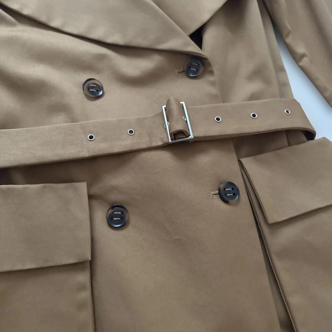 新品　アーロン　A'ERON ロングトレンチコート