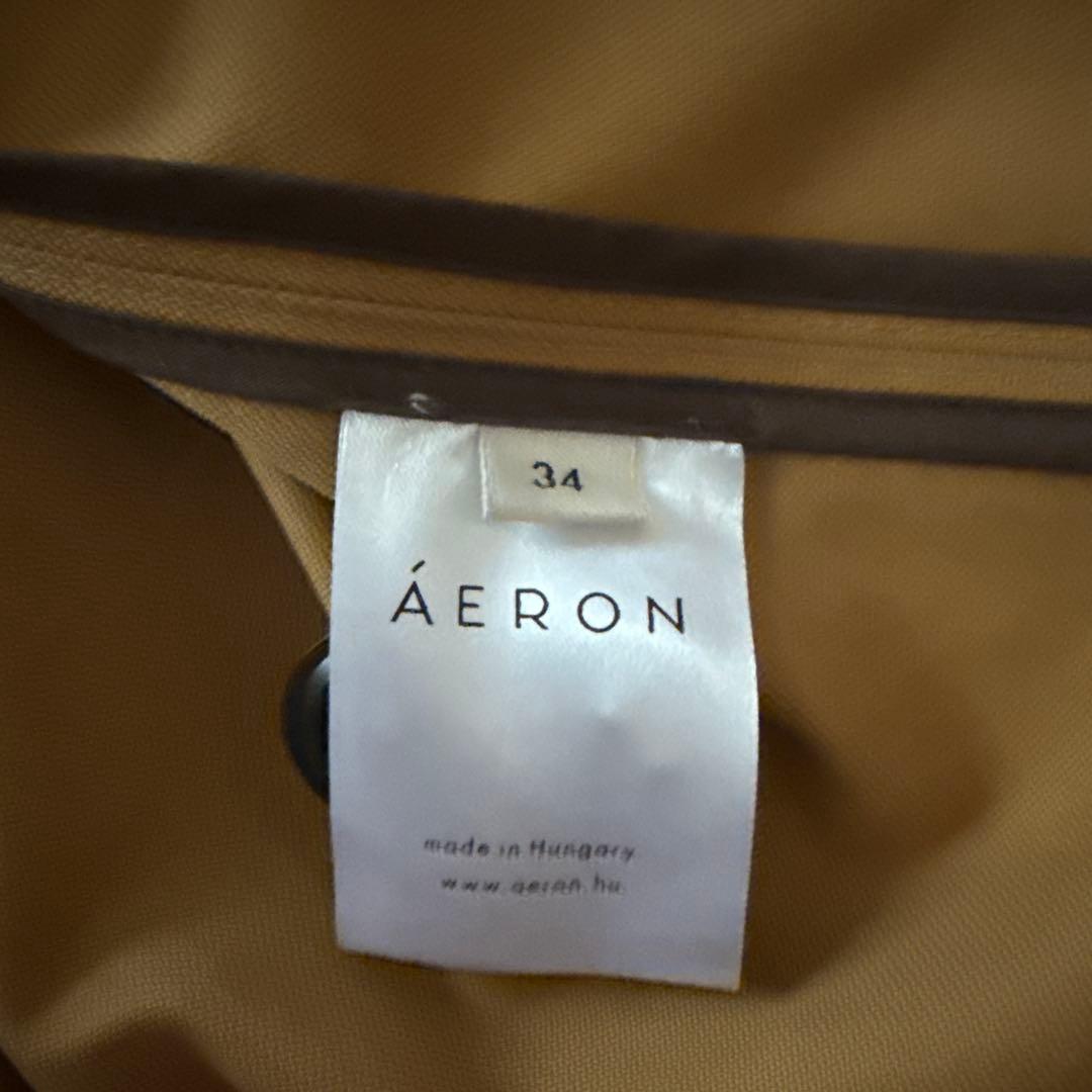 新品　アーロン　A'ERON ロングトレンチコート