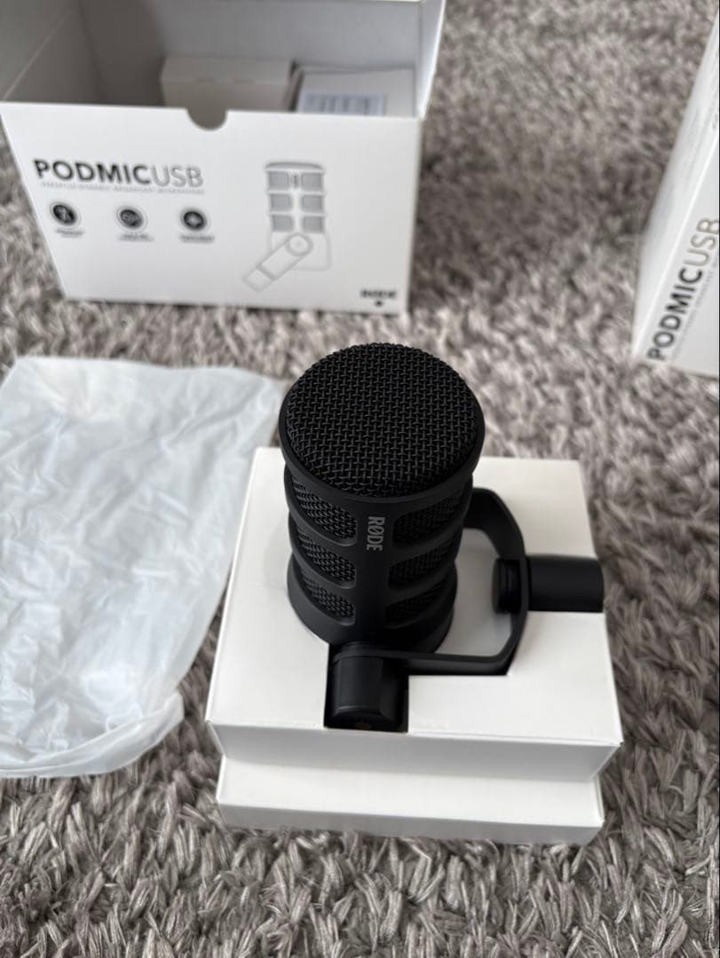 RODE マイクロフォンズ ポッドマイク USB ダイナミックブロードキャスト