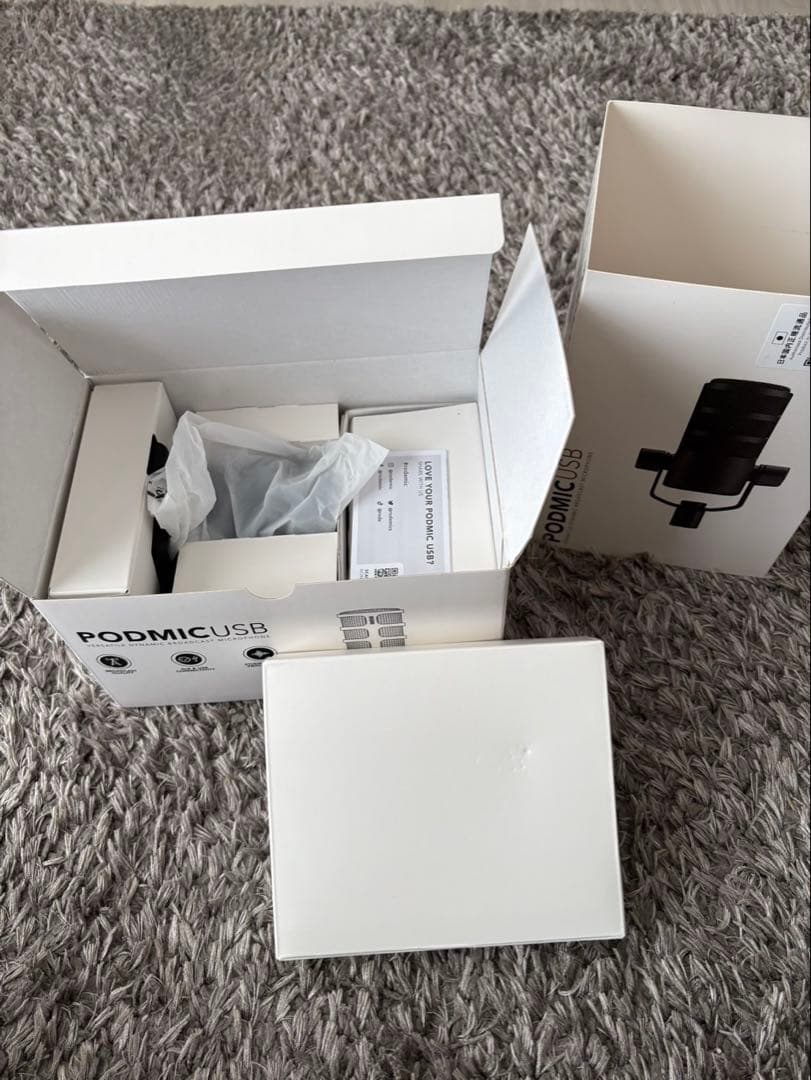 RODE マイクロフォンズ ポッドマイク USB ダイナミックブロードキャスト