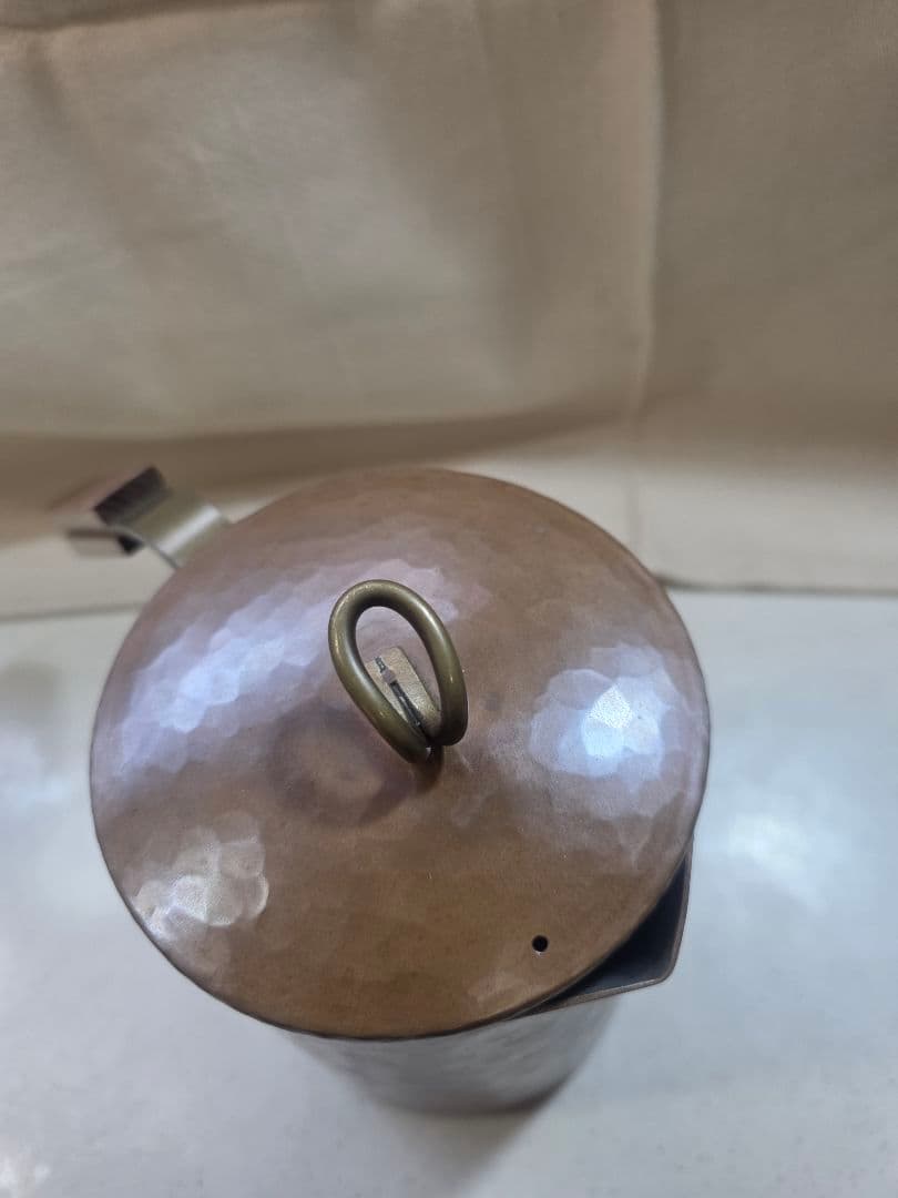 ケトル　銅　鎚起銅器　大橋保隆