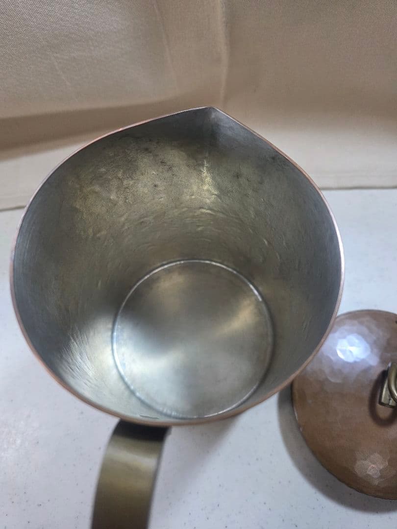 ケトル　銅　鎚起銅器　大橋保隆