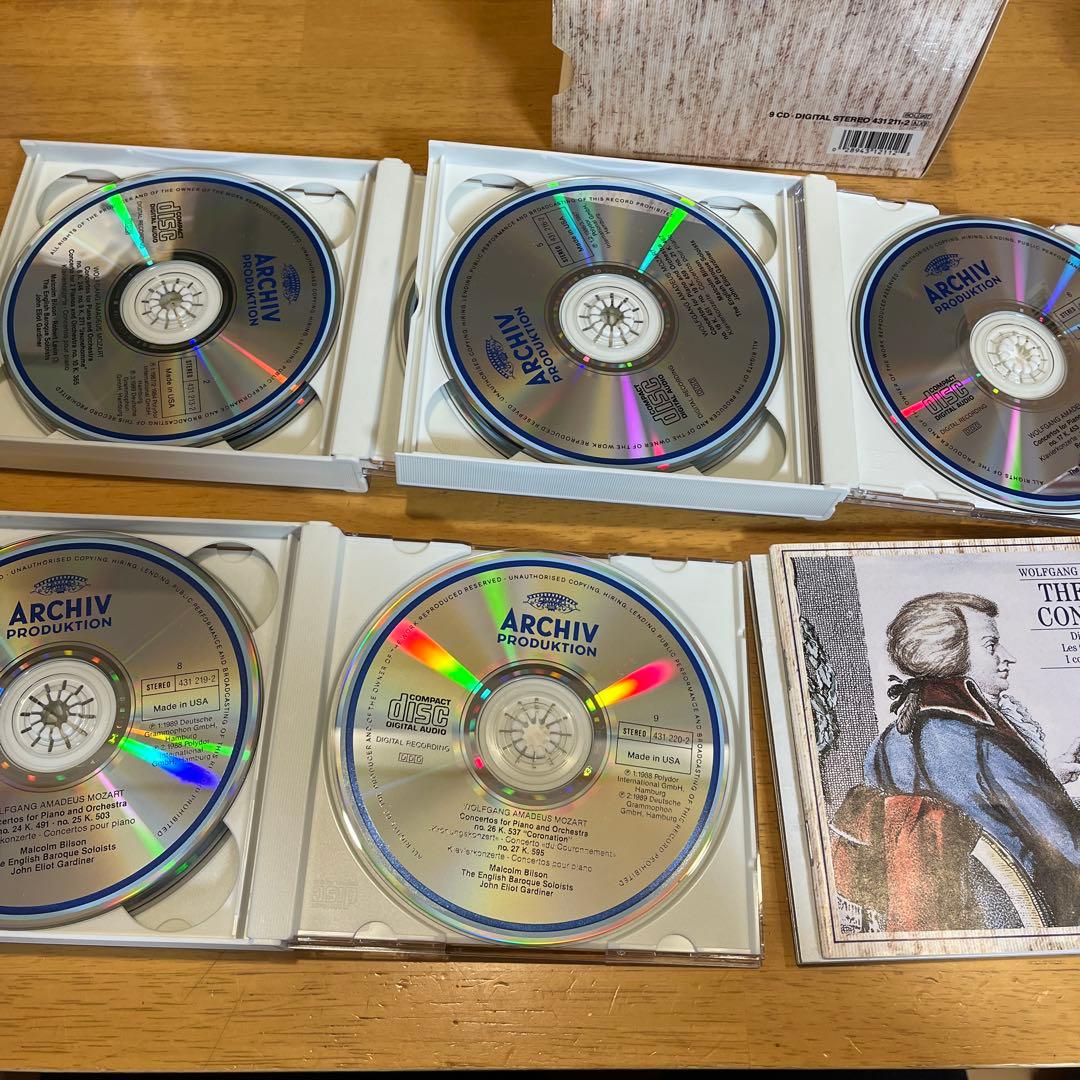 モーツァルト THE PIANO CONCERTOS 全3巻 CD