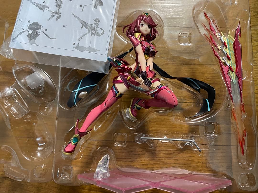 ゼノブレイド2 ホムラ ヒカリ 1/7 フィギュア[グッスマ] セット 開封品