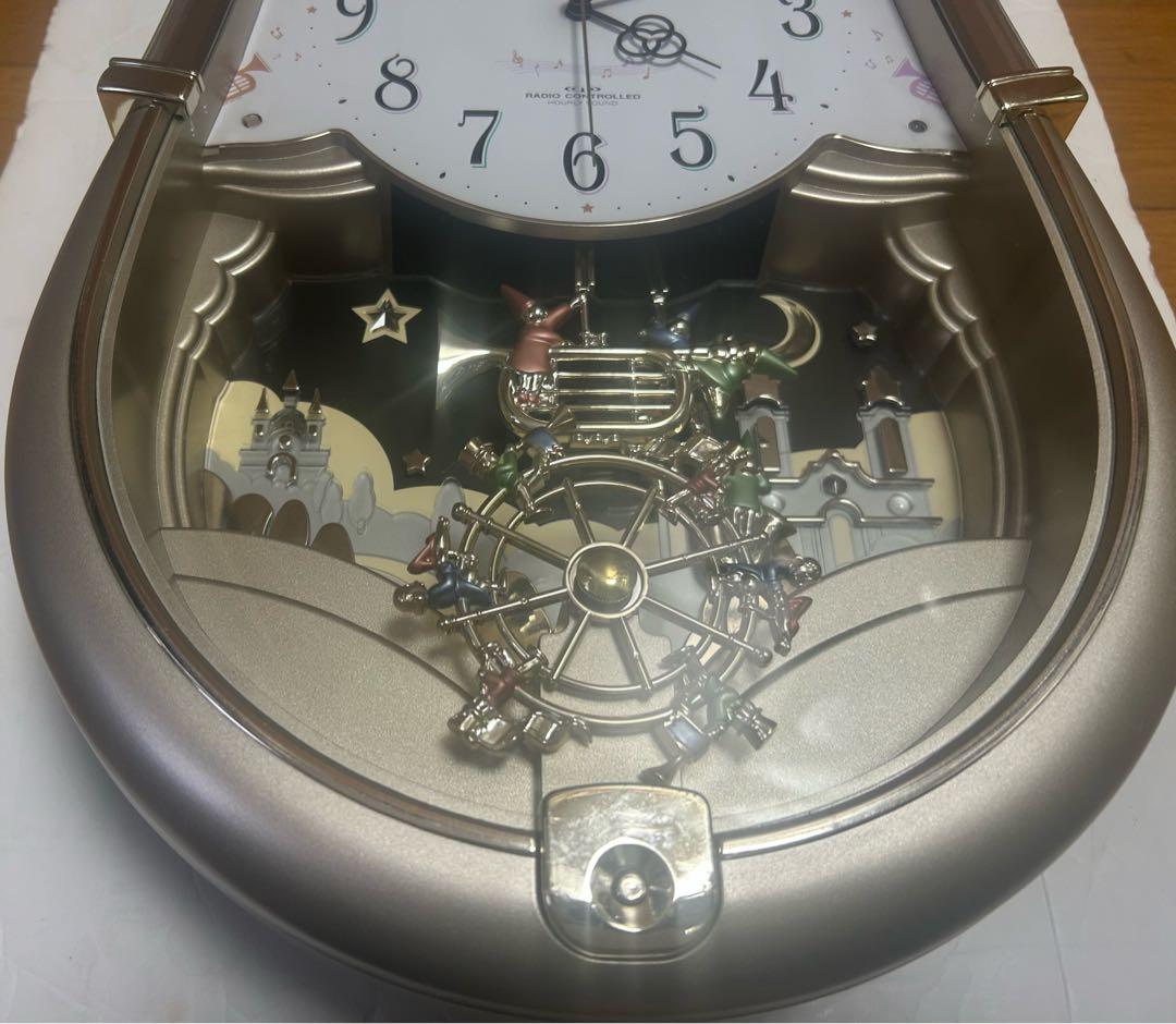 citizen 電波からくり時計 掛け時計 メロディ時計 動作品