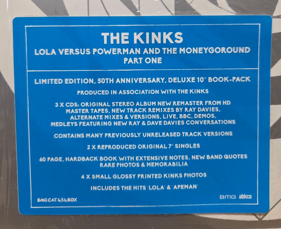洋楽 The Kinks Lola Versus Powerman Deluxe