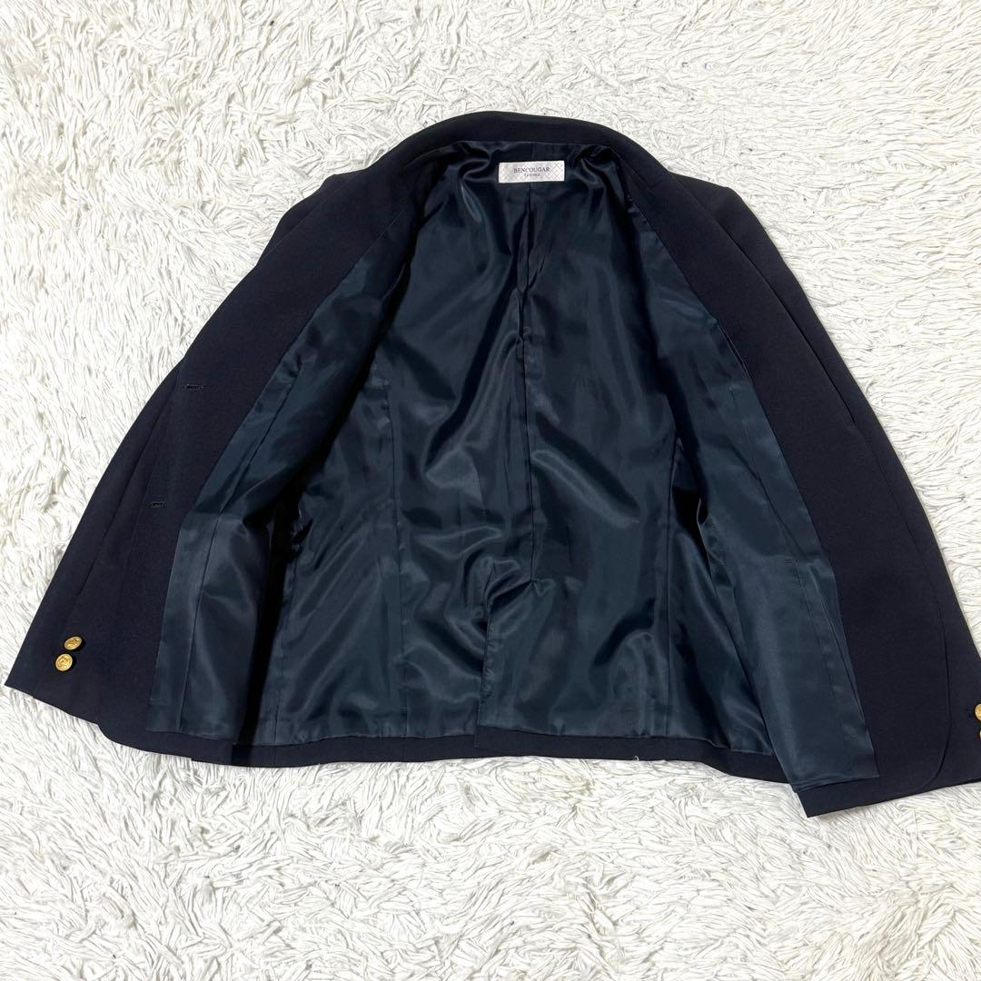 BENCOUGAR femme 紺ブレ ジャケット 金ボタン サイズL