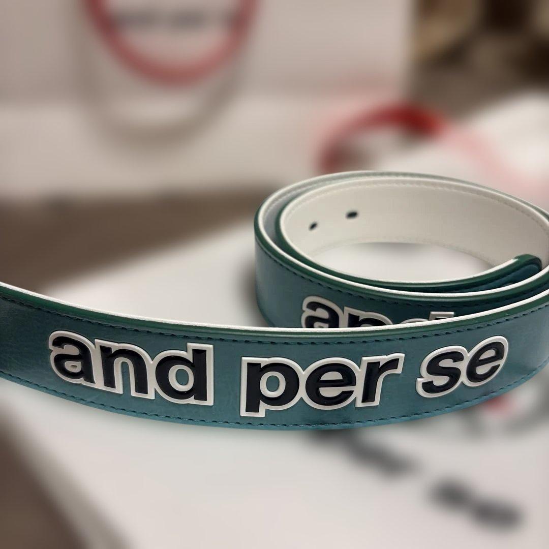 【かずさん専用】and per se（アンパスィ）ベルト