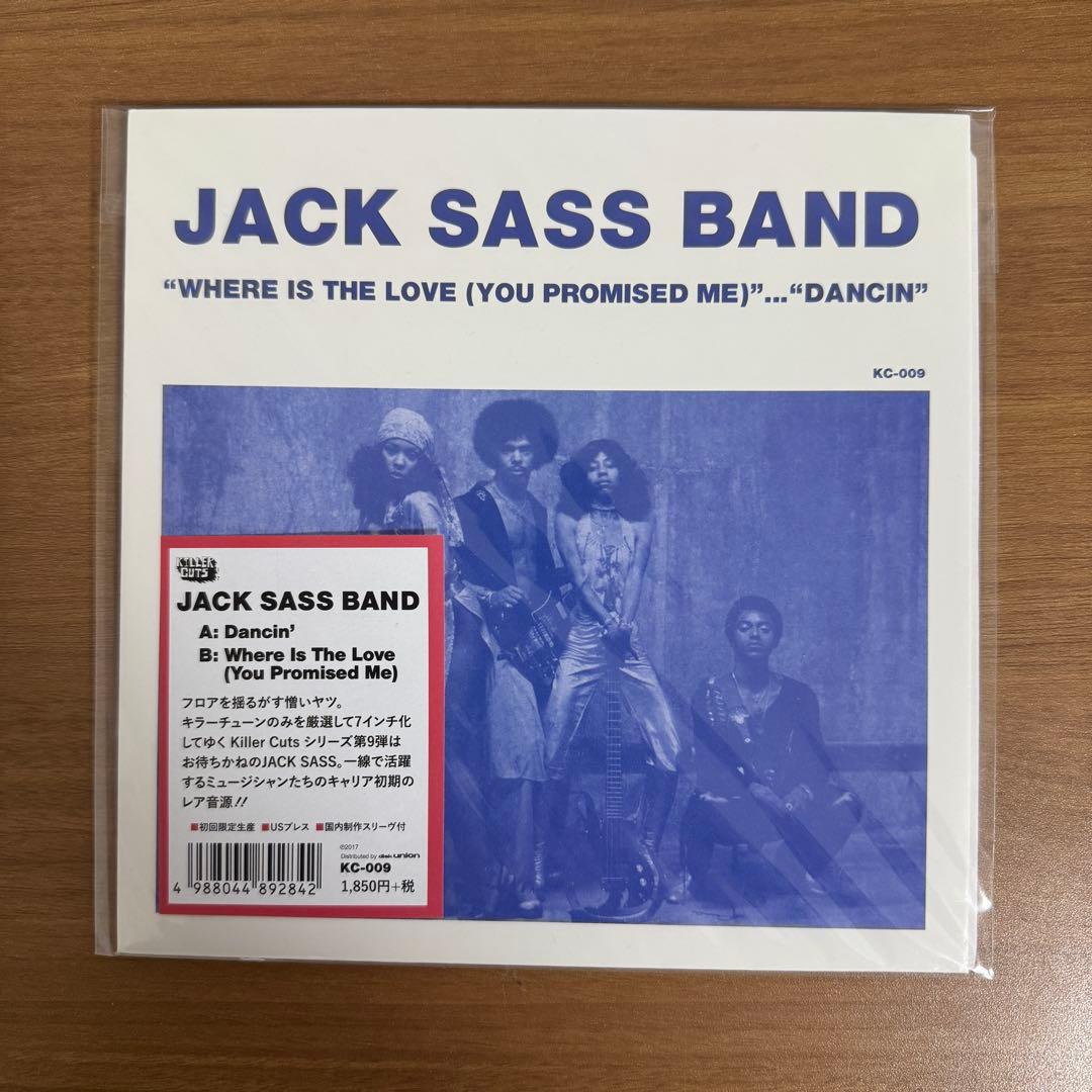 Jack Sass Band/Where Is The Love、Dancin'