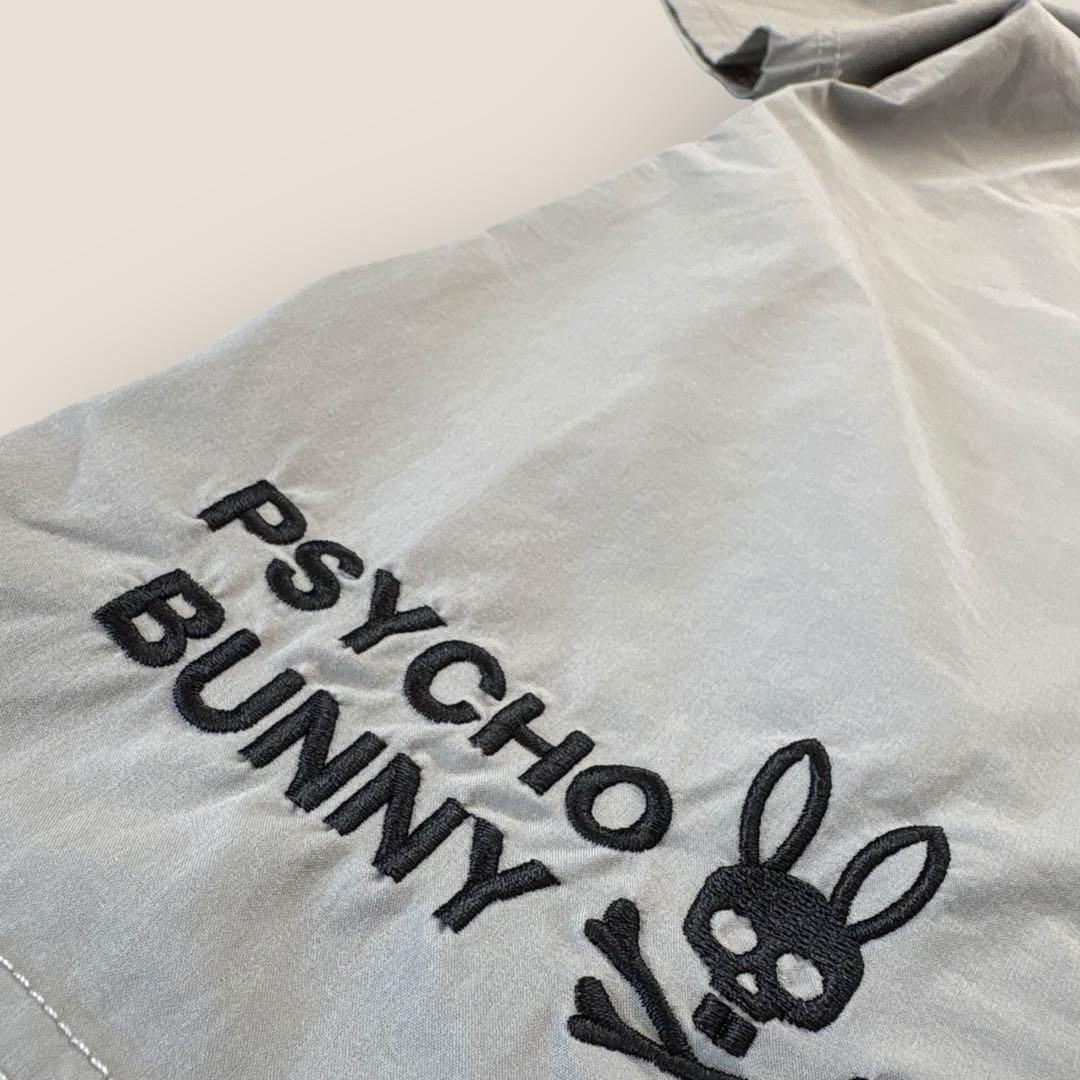 PSYCHO BUNNY GOLF BIG BUNNYロゴ モックネックTシャツ