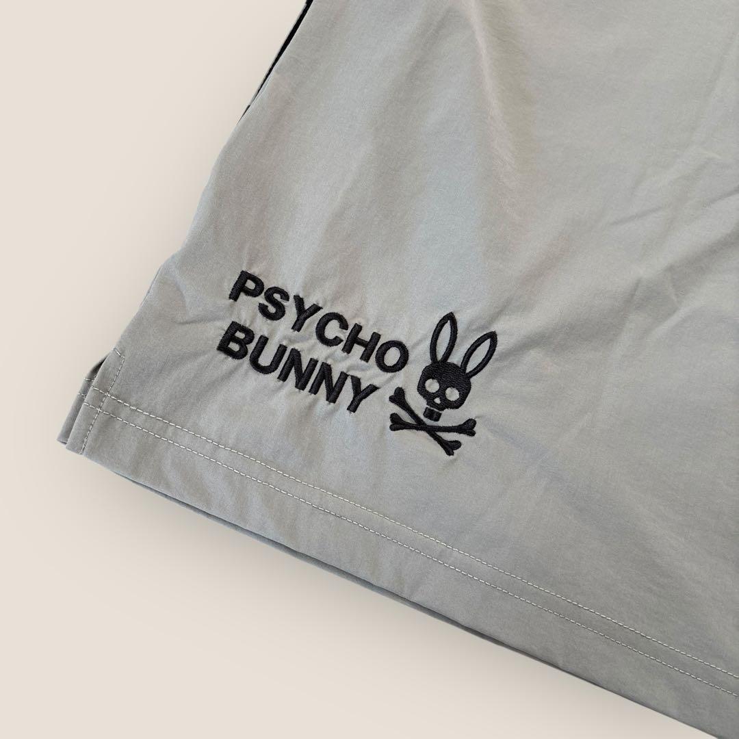 PSYCHO BUNNY GOLF BIG BUNNYロゴ モックネックTシャツ