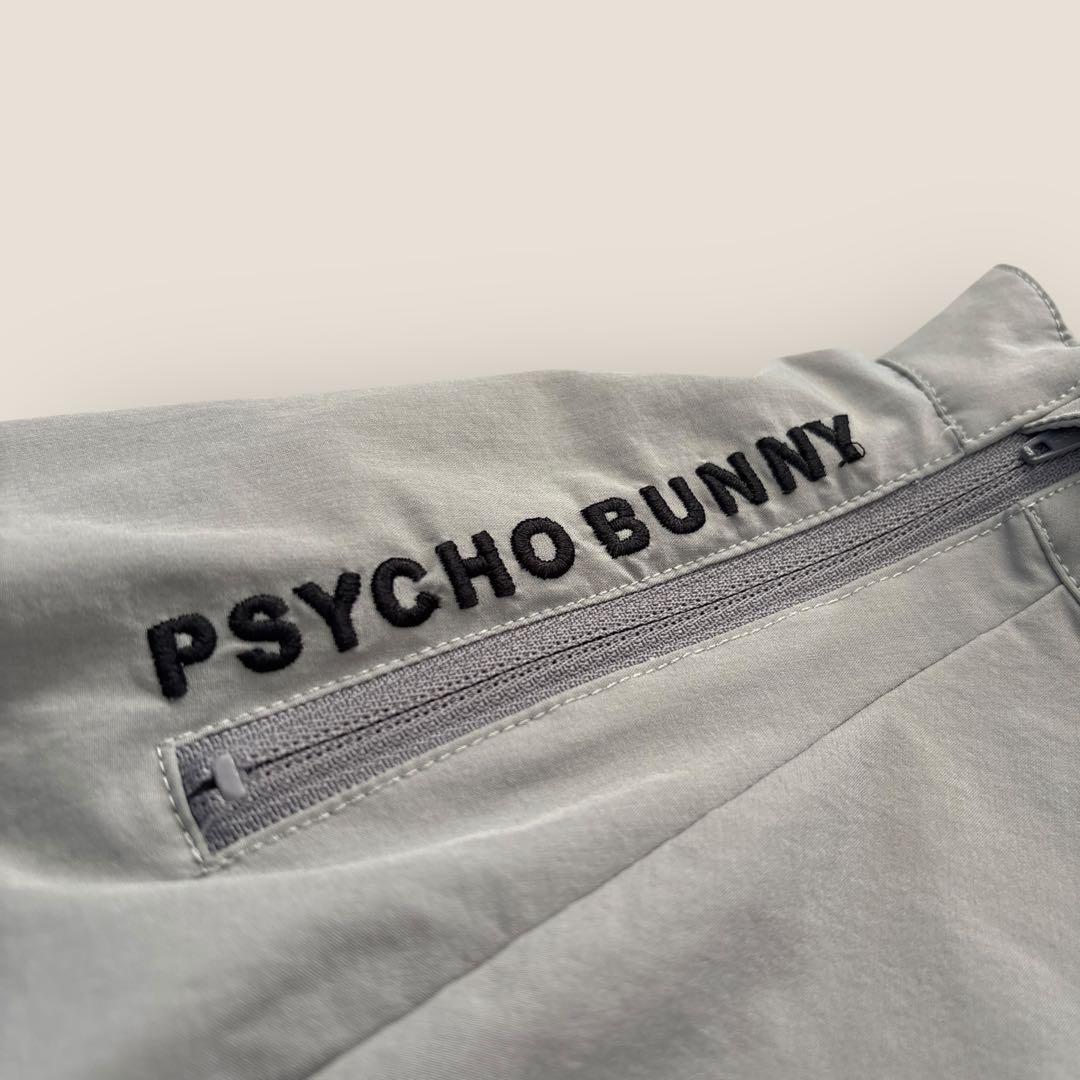 PSYCHO BUNNY GOLF BIG BUNNYロゴ モックネックTシャツ