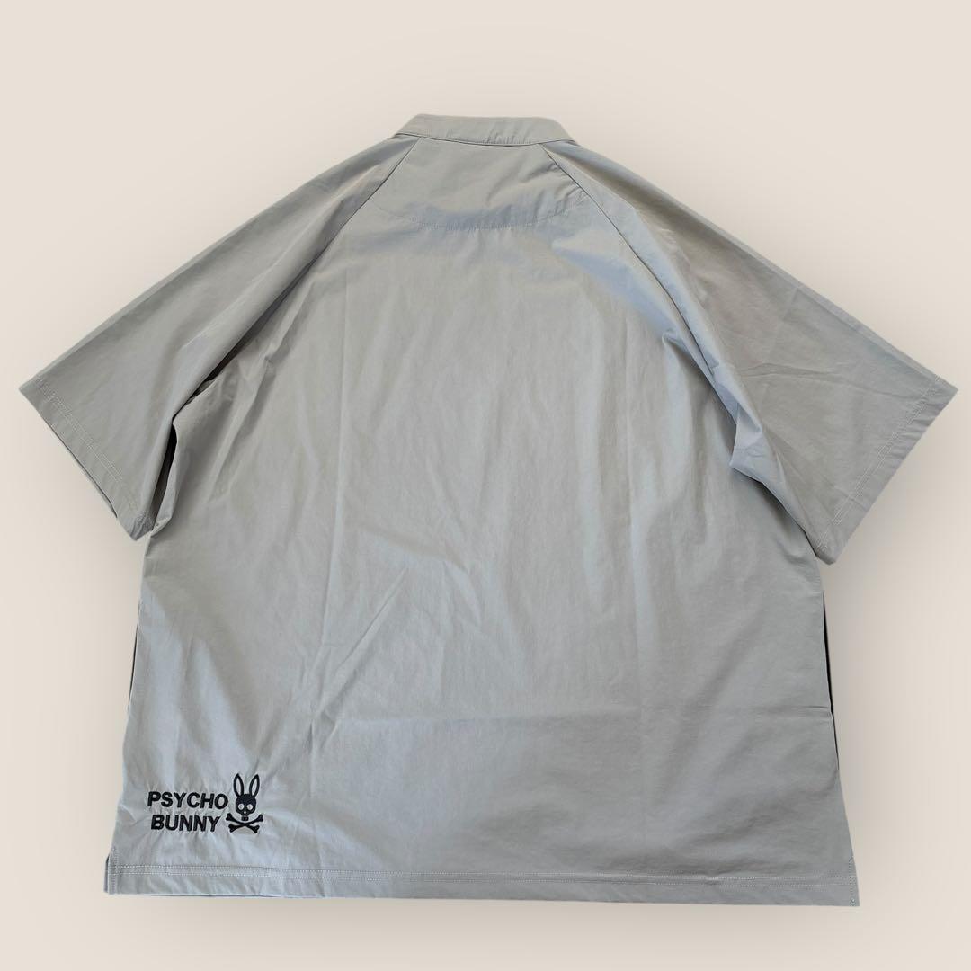 PSYCHO BUNNY GOLF BIG BUNNYロゴ モックネックTシャツ
