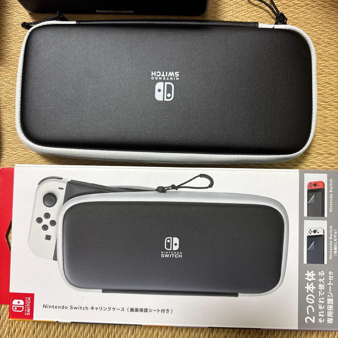 Nintendo Switch有機ELモデル＼コントローラー＼ケース＼ソフト一式