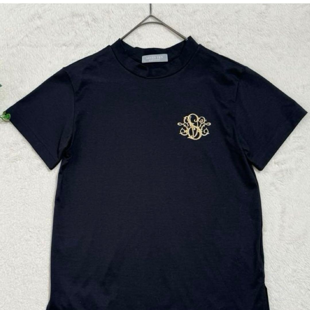 希少・美品✨　セブンテン　SVT刺繍 Tシャツ　ロゴ刺繍　綿100％　24SS