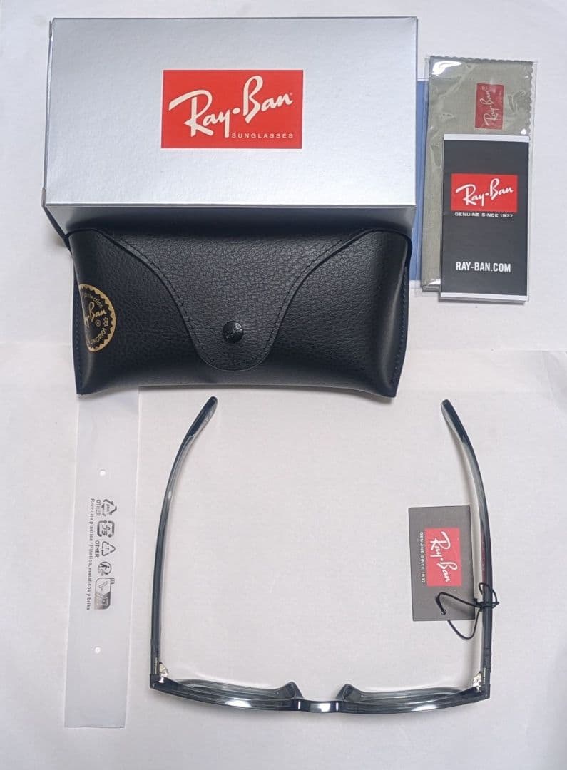 【新品】レイバン RB4392D 645087 66サイズ クリアグレー