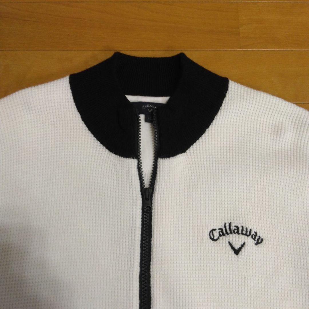 Callaway men'sダブルジップニット LLsize