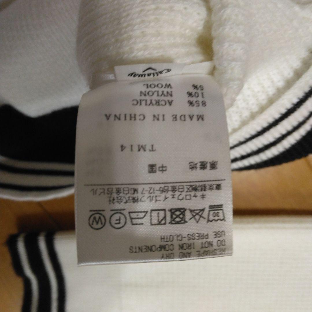 Callaway men'sダブルジップニット LLsize