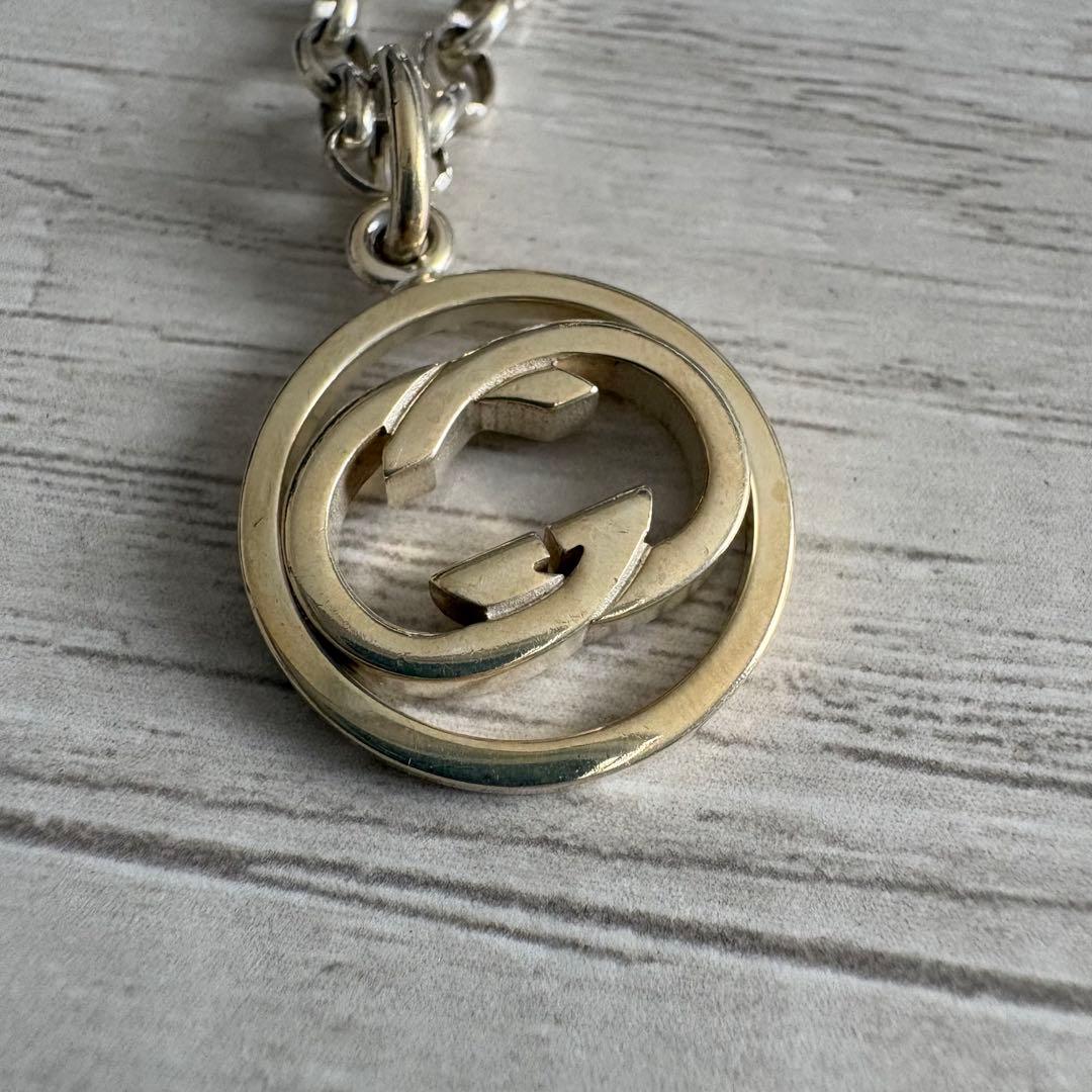 G*I様 美品✨GUCCI グッチ シルバー ドッピア G ロゴ シルバー ネッ
