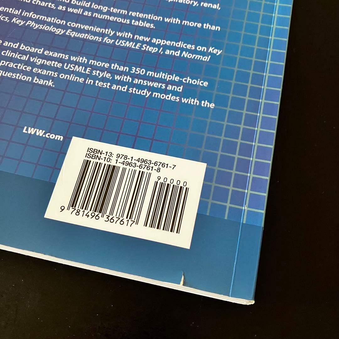 健康・医学 BRS Physiology SEVENTH EDITION