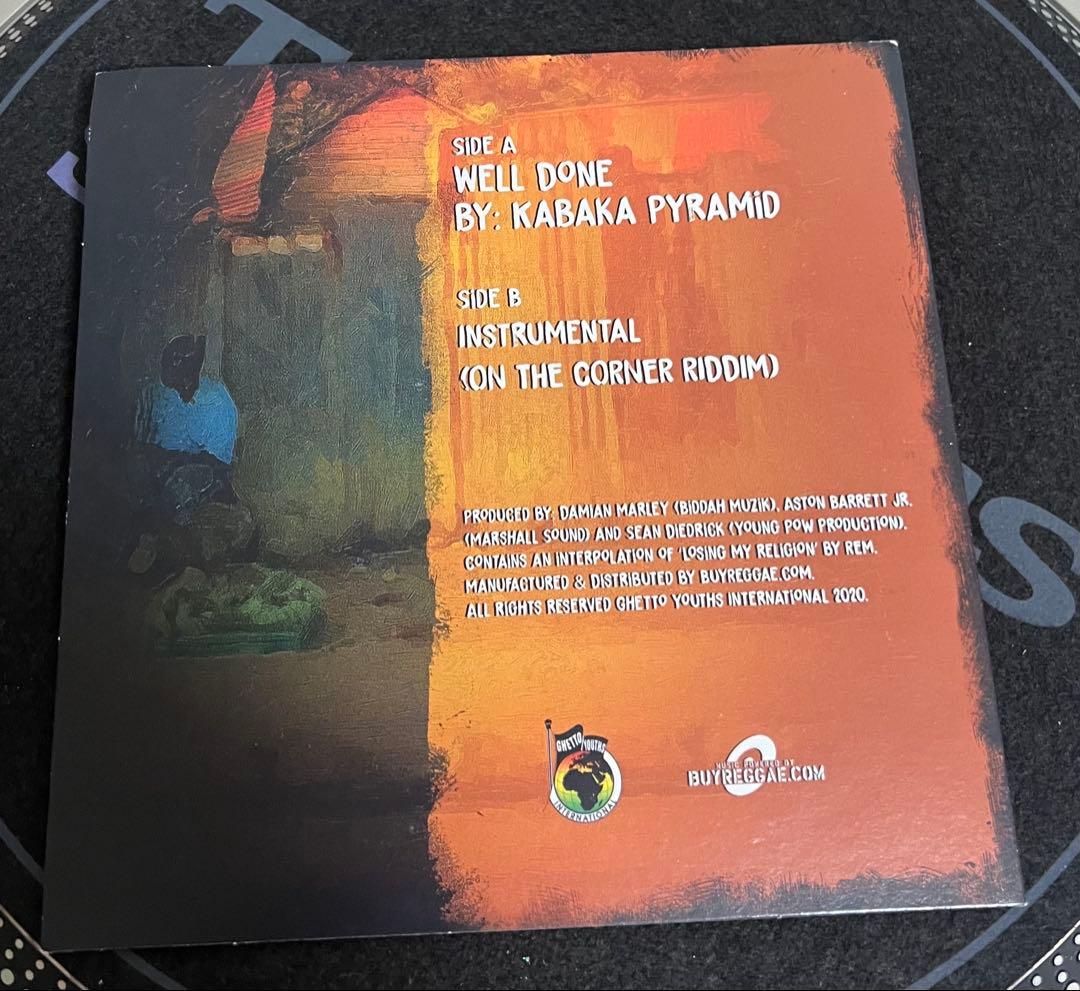 KABAKA PYRAMID WELL DONE 7inch ＥＵ盤