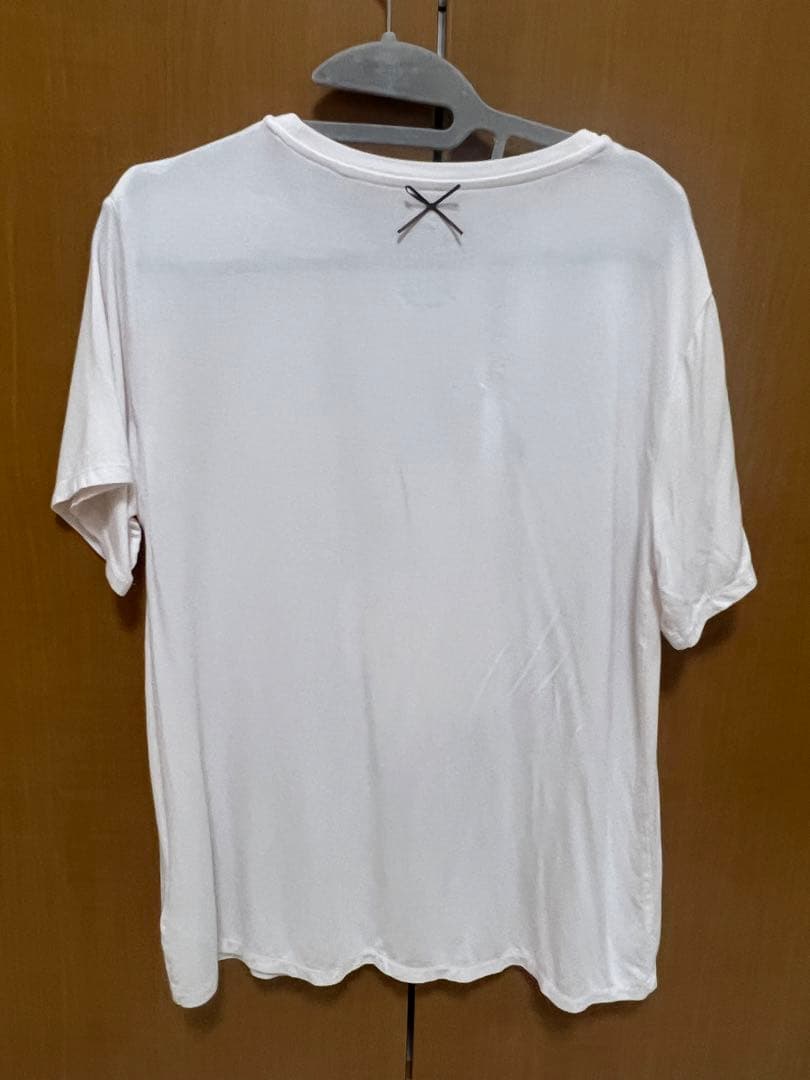 ジェラートピケ Cat柄ワンポイントTシャツ＆ロングパンツ (値下げ不可)