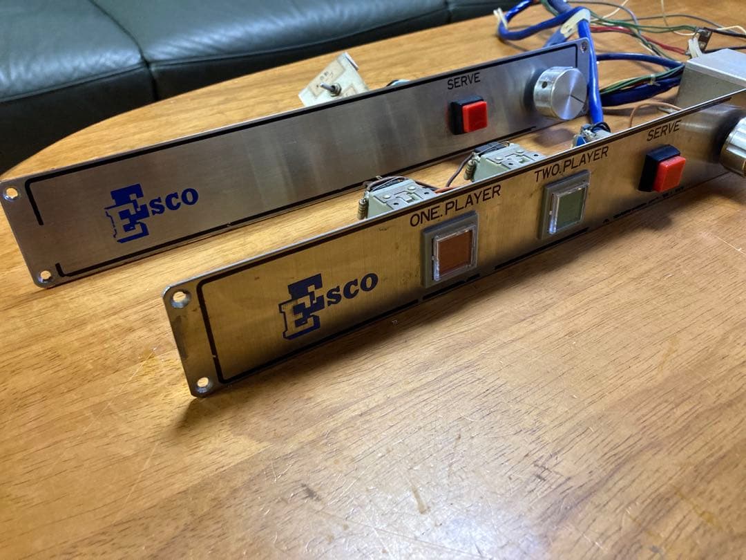 昭和レトロ アーケードゲーム用コントロールパネル 動作未確認