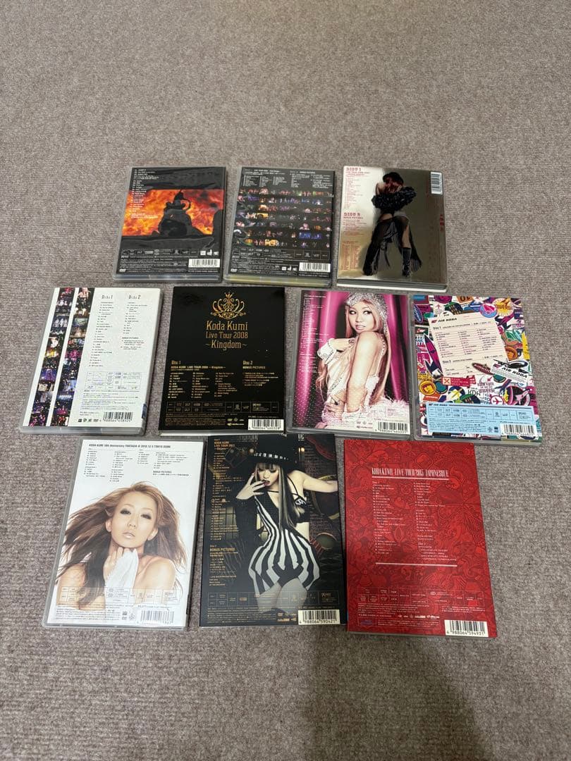 Koda Kumi ライブDVDセット