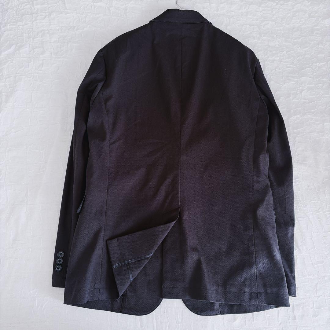 【ブラックレーベル】美品✨洗える ストレッチ ジャケット チェック 大きいサイズ
