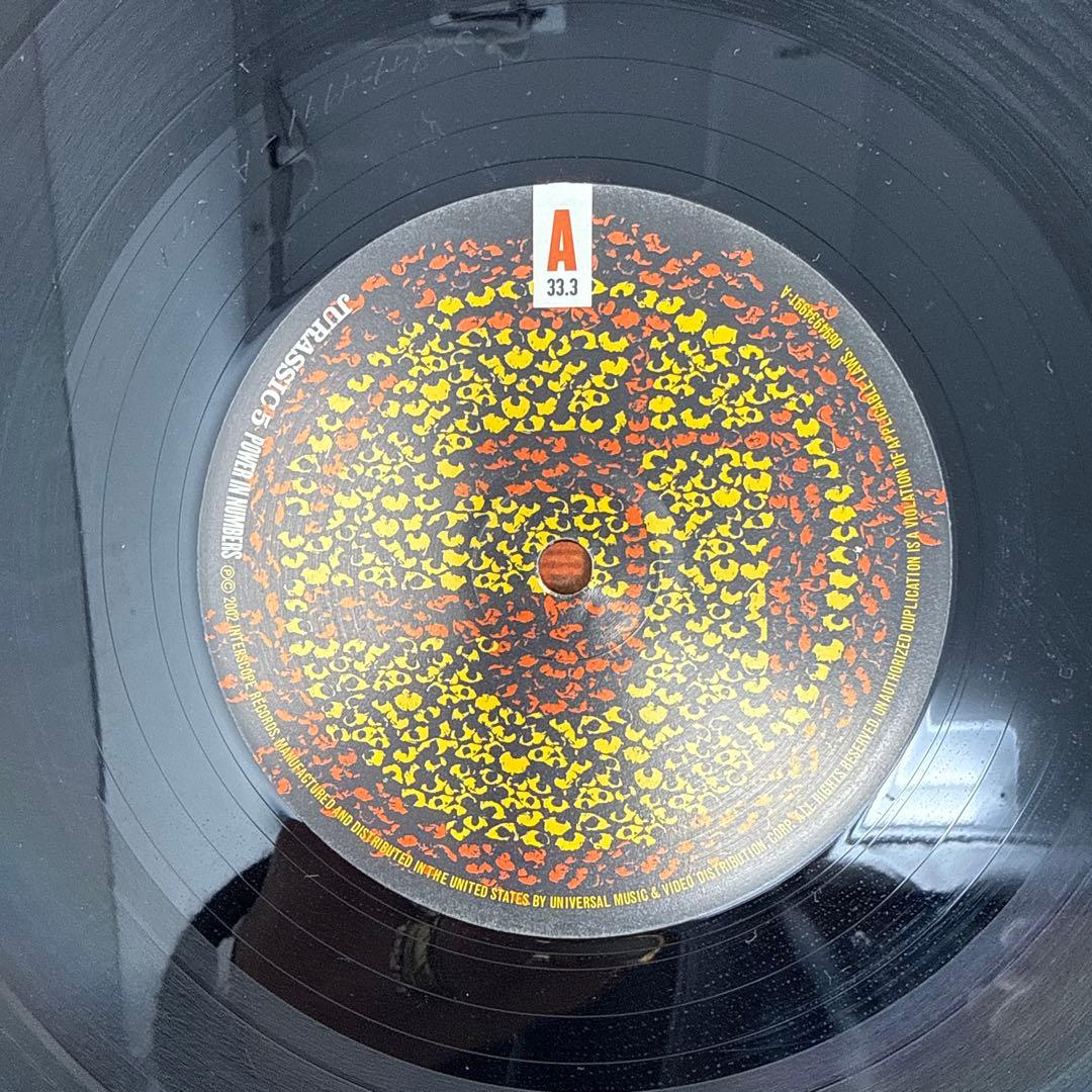 Jurassic 5 / Power in Numbers 2枚組レコード LP