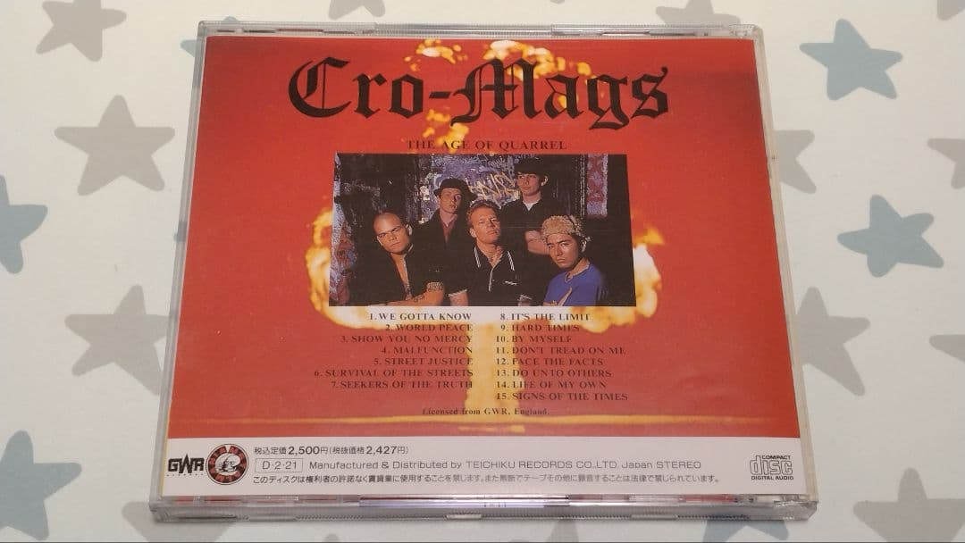 洋楽 Cro-Mags / The Age of Quarrel