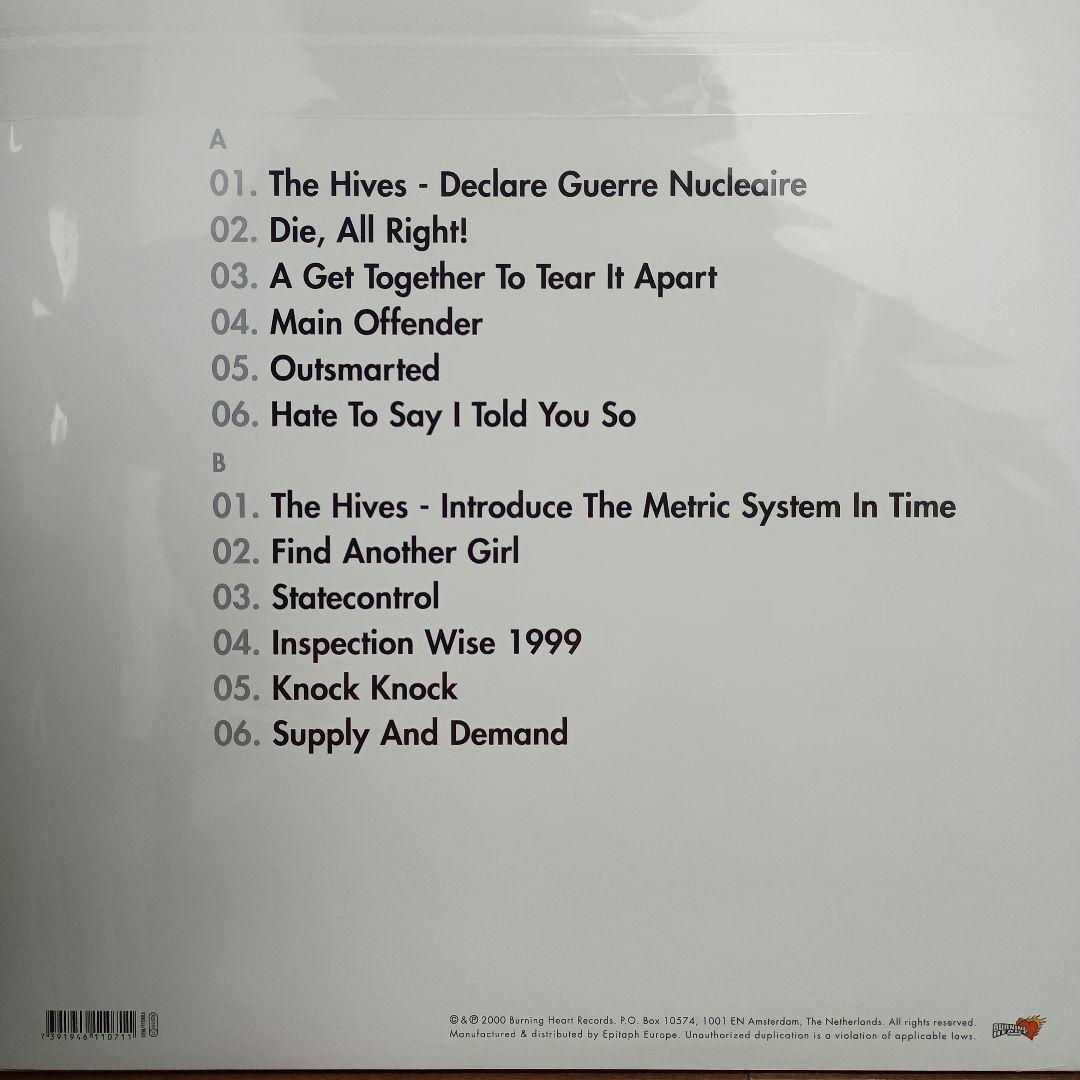 THE HIVES Veni Vidi Vicious 限定版シルバーレコード
