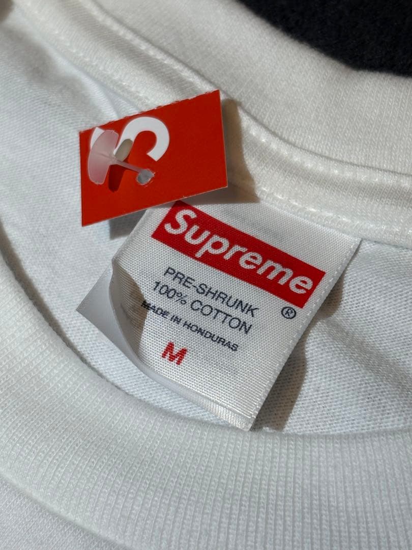 Supreme Arabic Box Logo Tee white Mサイズ
