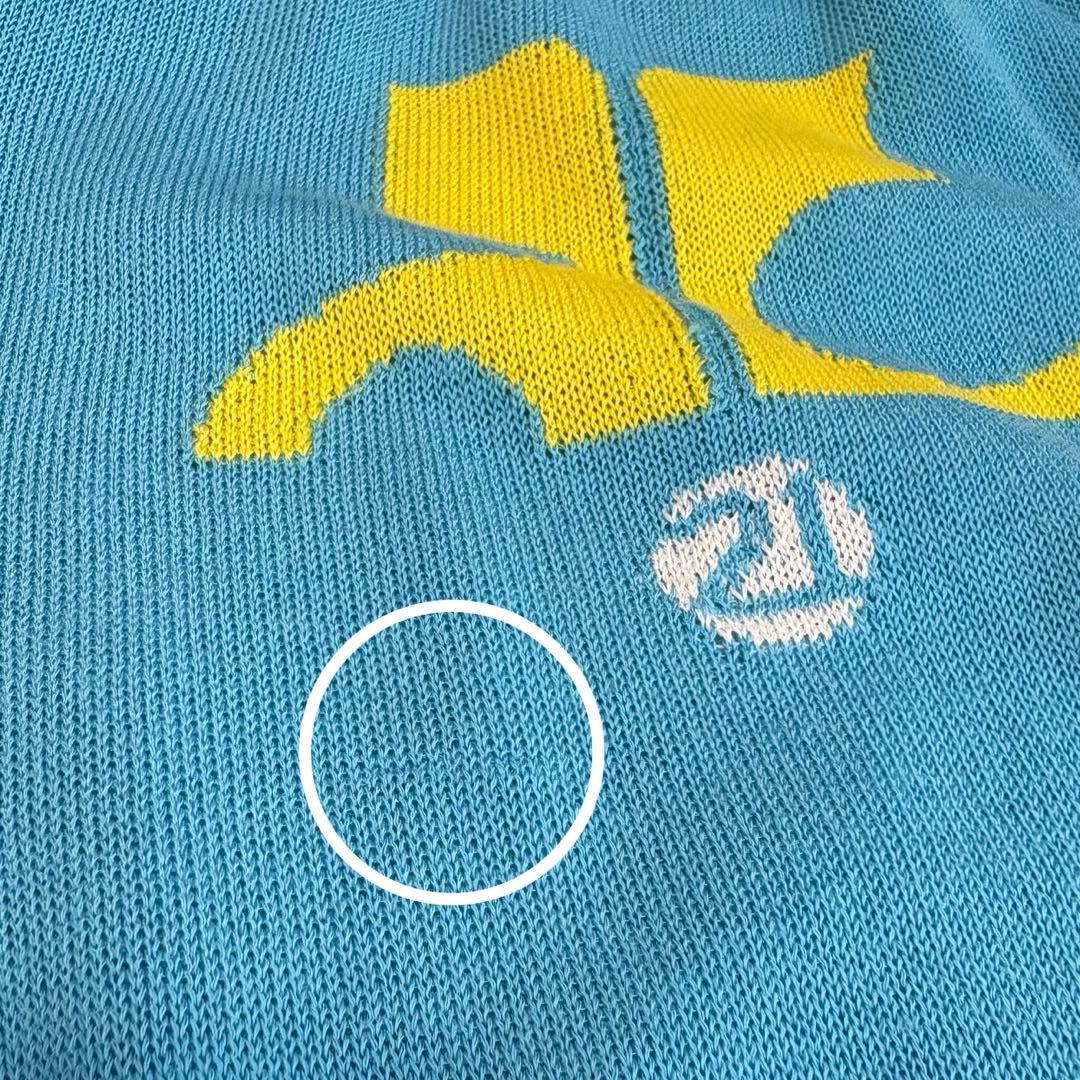 90s Courreges クレージュ ロゴ キャミソール サマーニット y2k