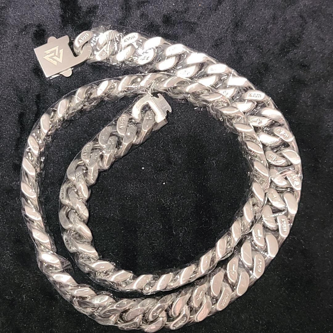 フルステンレス ネックレス 60cm 12mm アレルギーフリー 316L