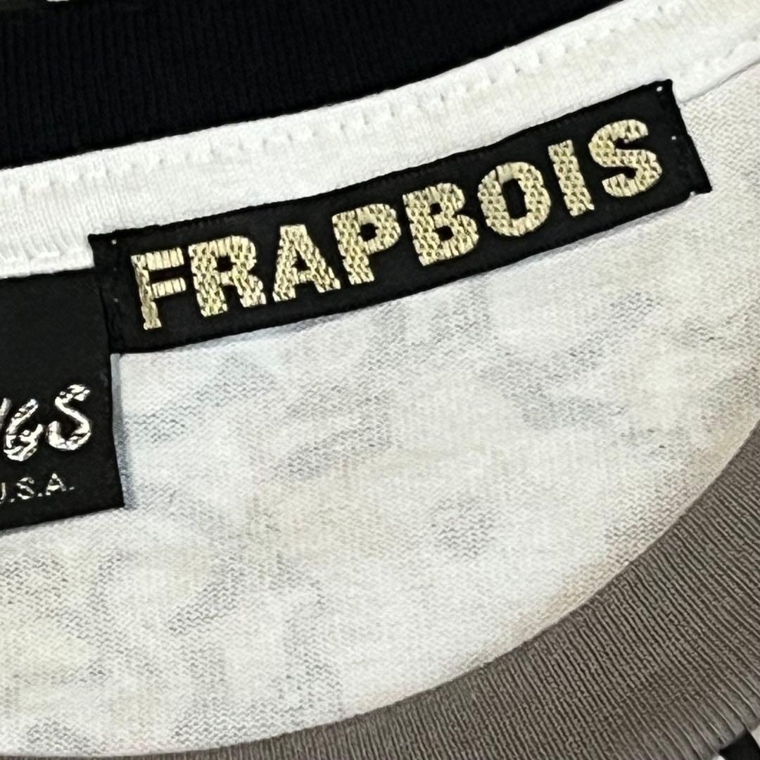 試着程度♪極美品FRAPBOIS×ワイルドシングストリプルコラボTシャツ