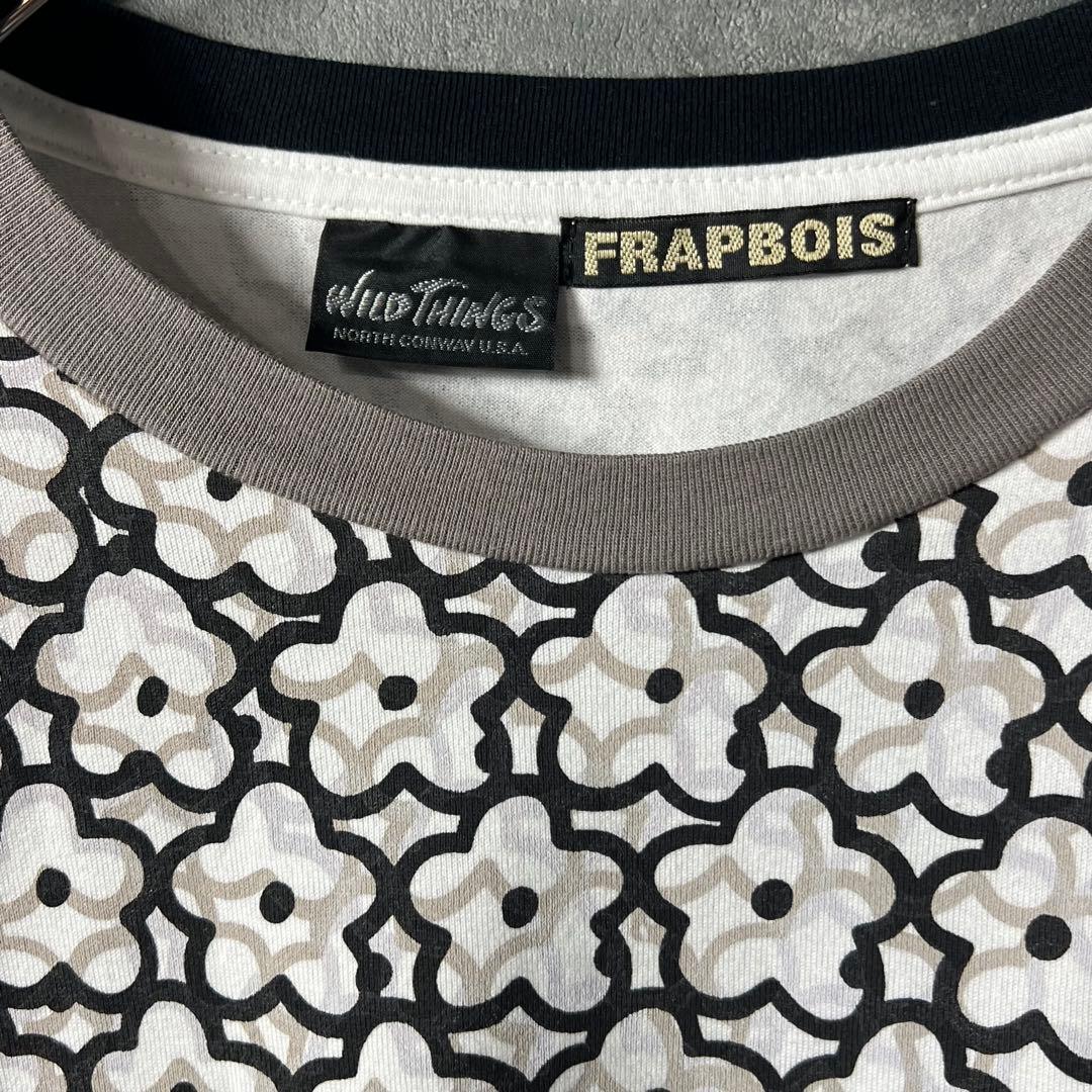 試着程度♪極美品FRAPBOIS×ワイルドシングストリプルコラボTシャツ