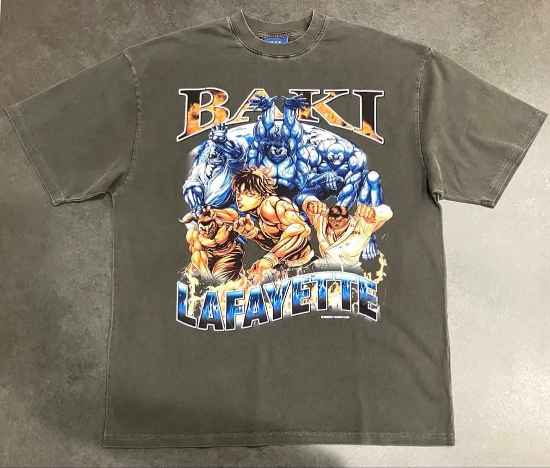 Lafayette LFYT グラップラー刃牙 バキ ALL STAR Tシャツ