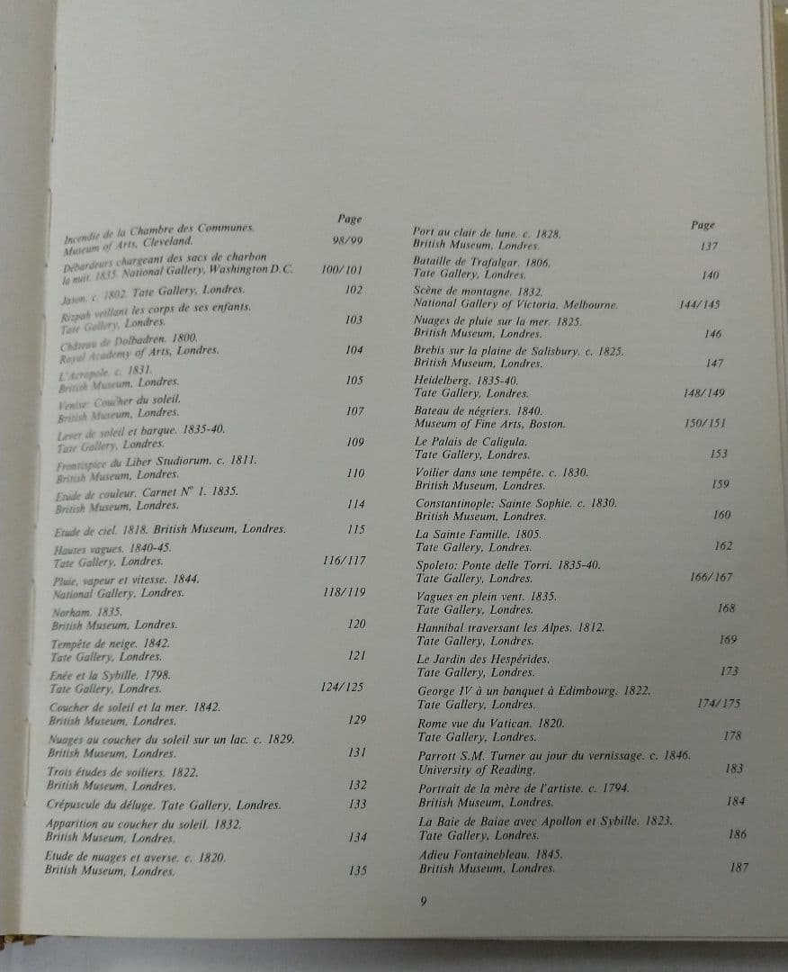 洋書 Turner Etude De Structures ターナー 作品論