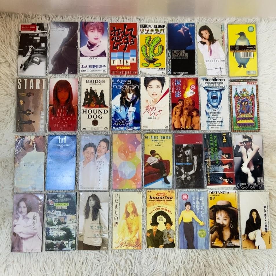 8cmシングルCD 250枚まとめ 邦楽 J-POP 大量 広瀬香美 ほか