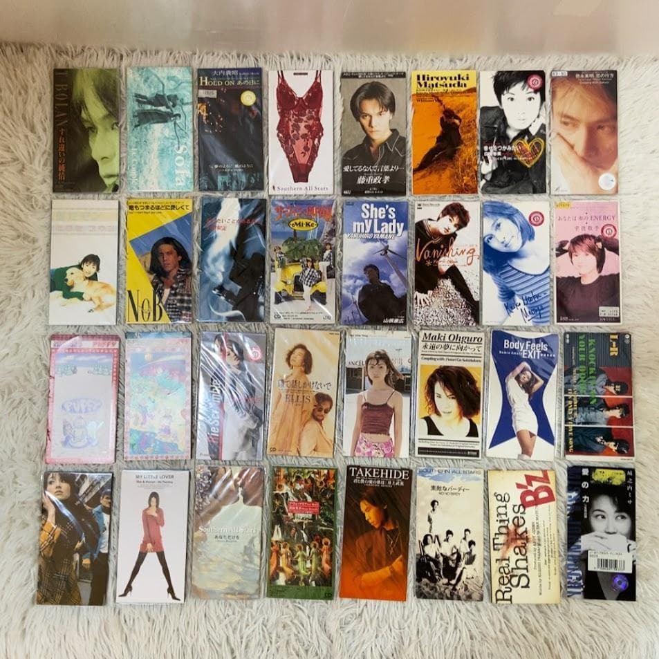 8cmシングルCD 250枚まとめ 邦楽 J-POP 大量 広瀬香美 ほか
