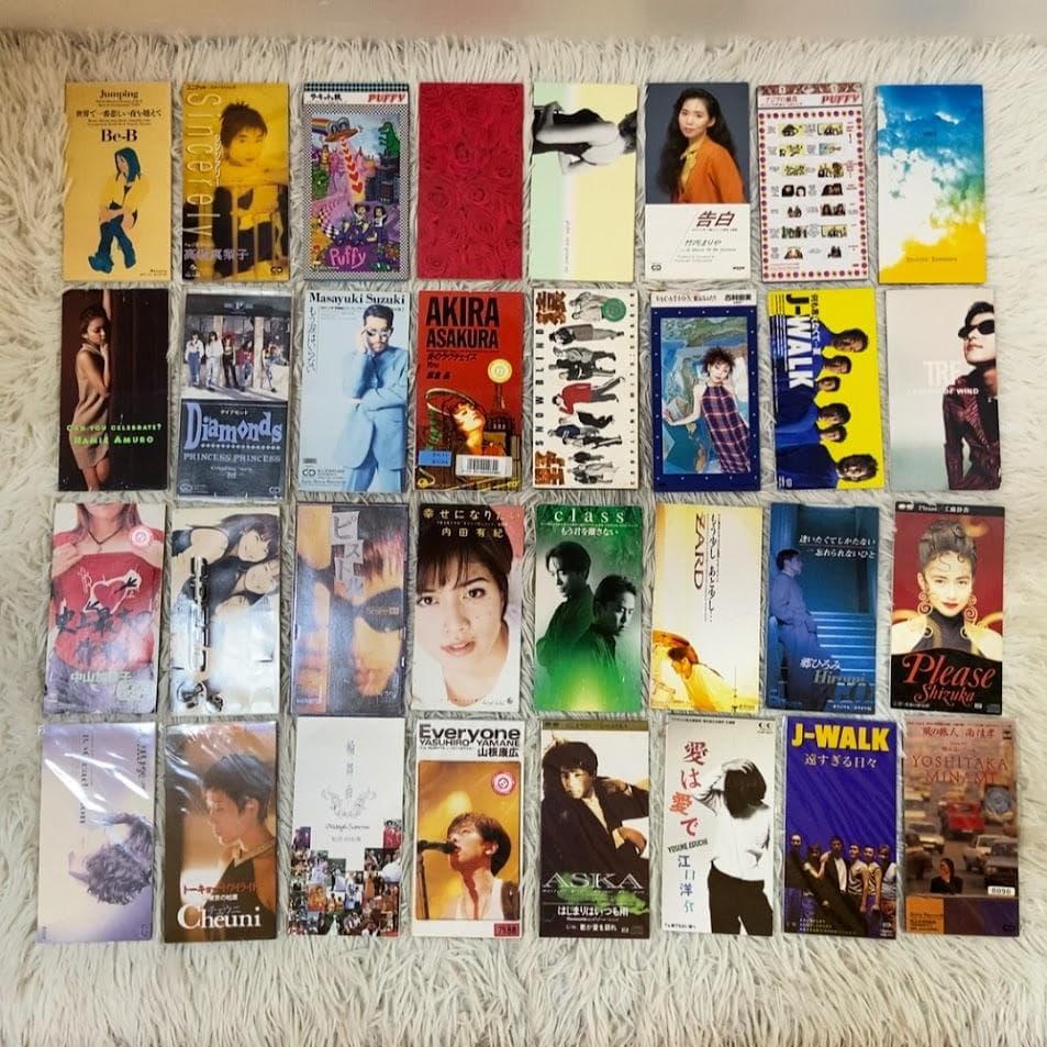 8cmシングルCD 250枚まとめ 邦楽 J-POP 大量 広瀬香美 ほか