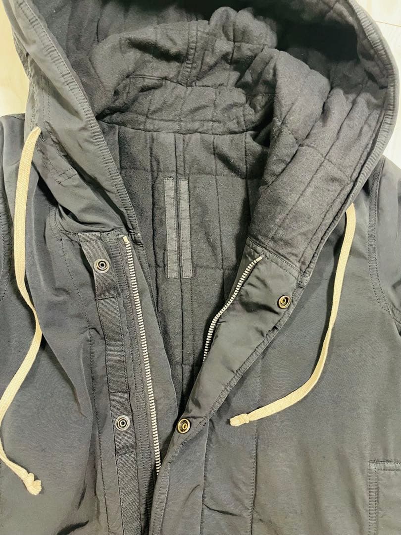 リックオウエンス　フィッシュテール　モッズコート　rick owens