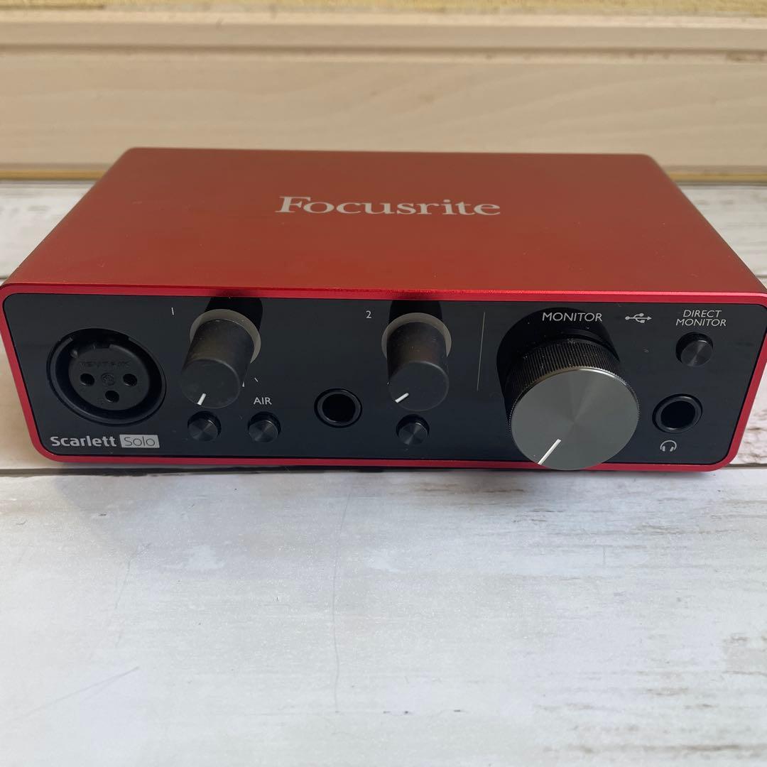 Focusrite Scarlett Solo 第三世代