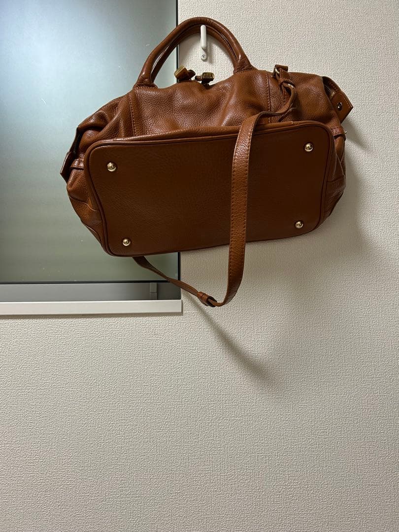 シーバイクロエ　see by chloe リュック　レザー　ブラウン