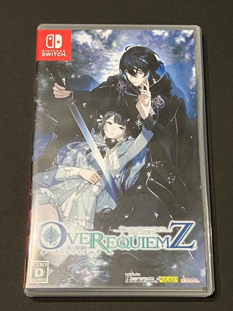 予約特典ドラマCD付⚫️Switch オーバーレクイエムズ 特装版