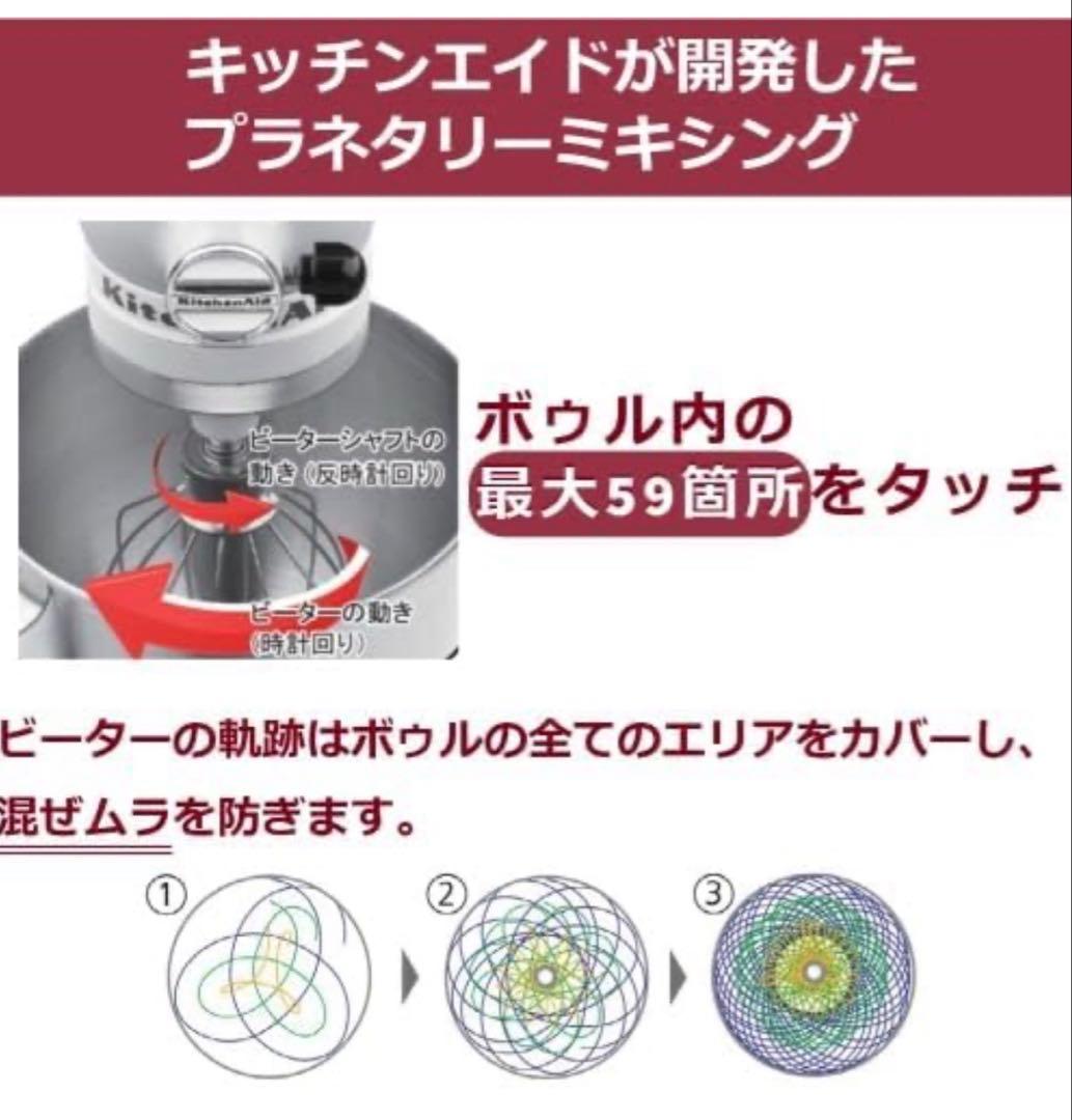 KitchenAid Artisan 4.8L ホワイト